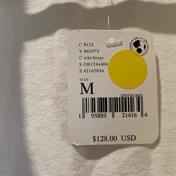 Free People white denim boiler suit size M - Picture 4 of 4